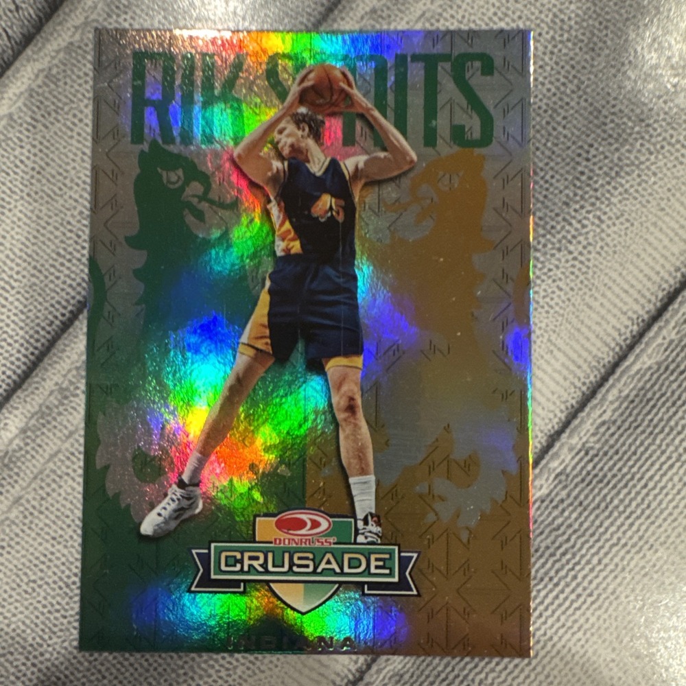 Donruss Crusade Rik Smits Holofoil C-RS Pacers Basketball Card